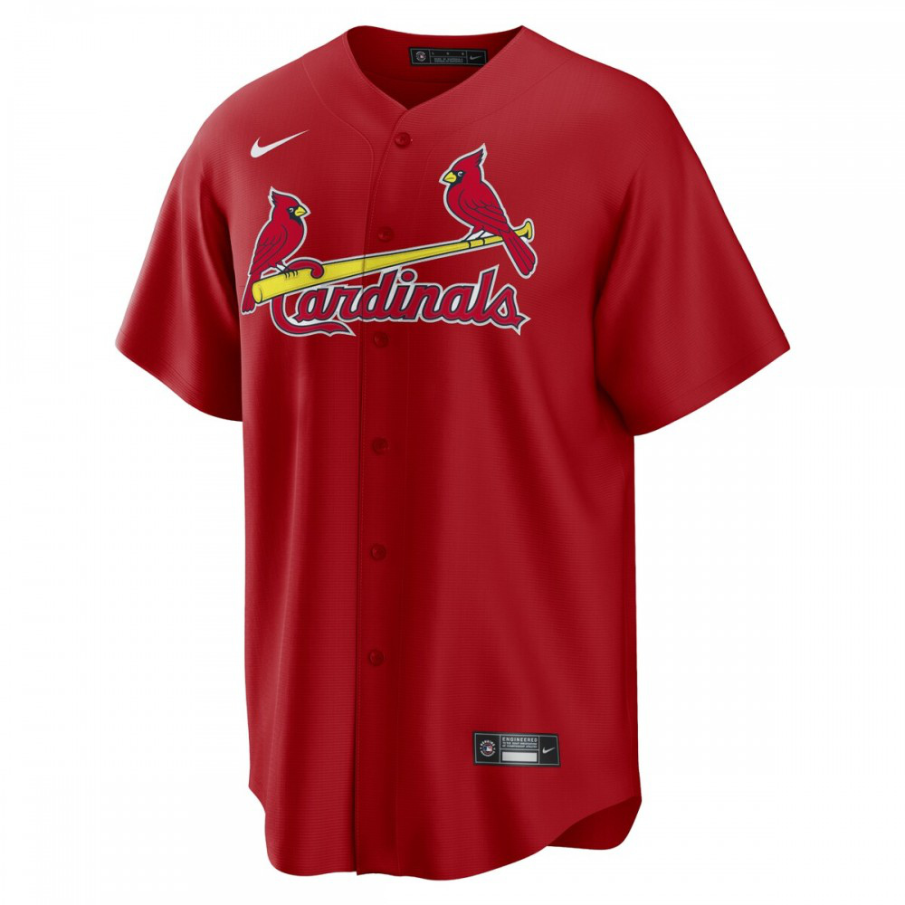 Yadier Molina St. Louis Cardinals Alternate Replica Player Name Jersey - Red-Pro Kit Vault | Brand New 26/27 Sports Jerseys